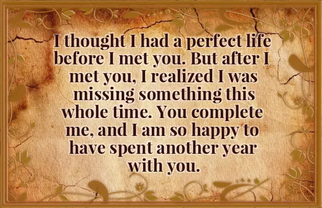 Birthday Wishes For Husband In Words