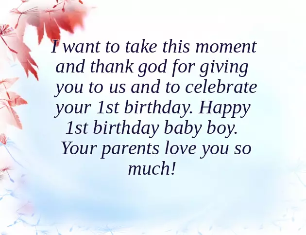 Birthday Greetings For A Kid Boy