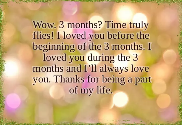 Dating Anniversary Message