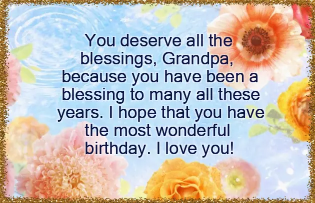 Best Birthday Quotes For Grandfather Best Birthday Quotes For Grandfather