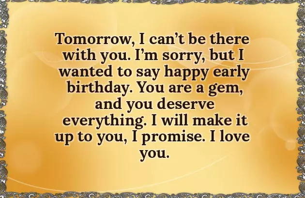 Advance Birthday Quotes