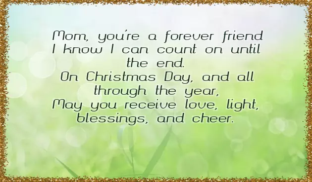 Heartfelt Christmas Messages