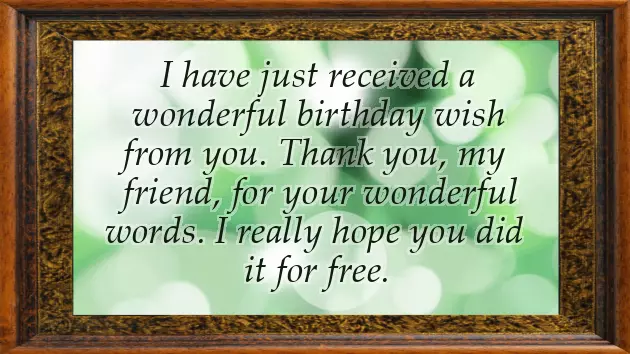 Thank You Birthday Wishes On Facebook Thank You Birthday Wishes On Facebook