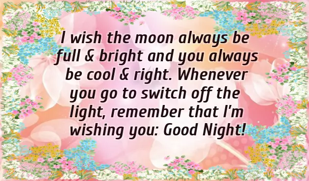Goodnight Message For Best Friend