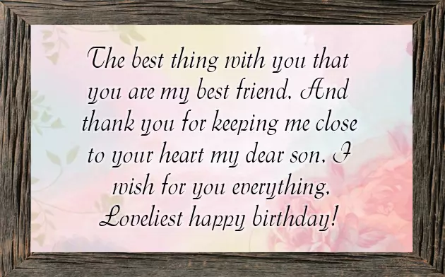 Birthday Quotes For Son
