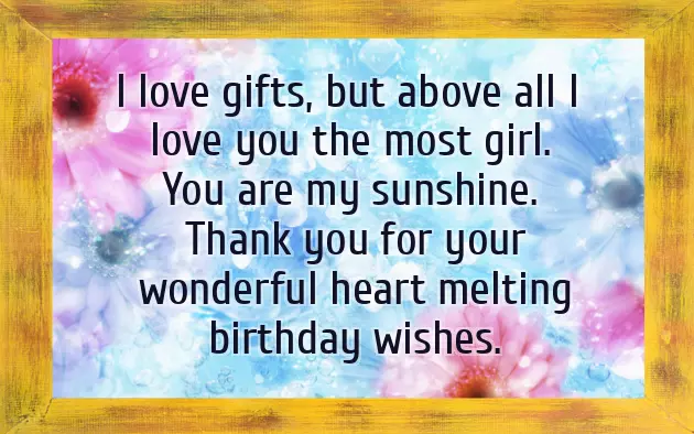 Thanking For My Birthday Wishes Thanking For My Birthday Wishes