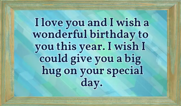 Wishing Dad A Happy Birthday From Daughter