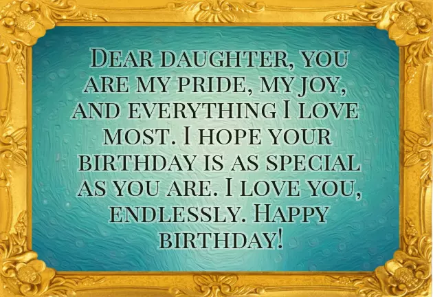 Happy Birthday To Child Girl