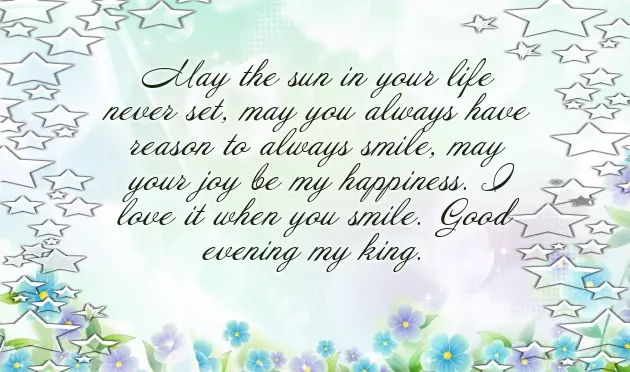 Good Evening Messages For Girlfriend