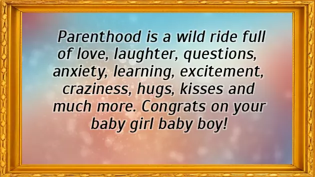 Congrats On Baby Boy