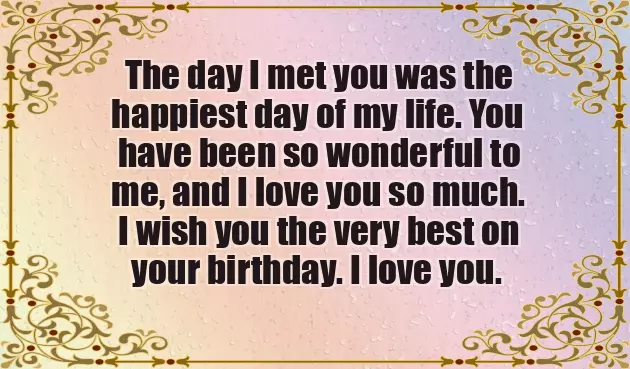 Quotes Happy Birthday For Boyfriend