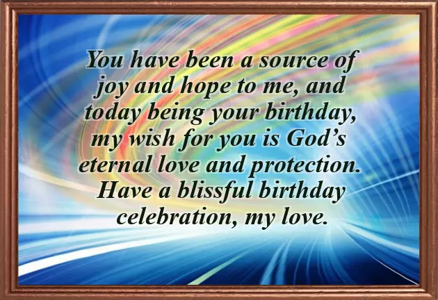 Birthday Wishes For Boyfriend With God Words