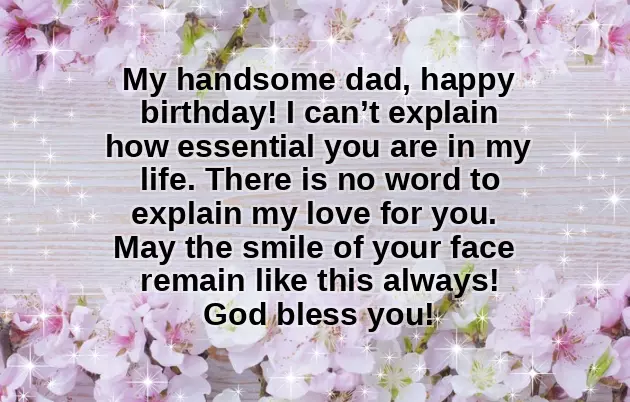 Happy Birthday Dad We Love You