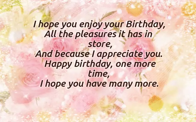 Cool Short Birthday Wishes Cool Short Birthday Wishes