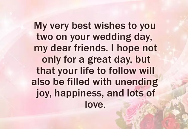 Congratulations For New Married Life