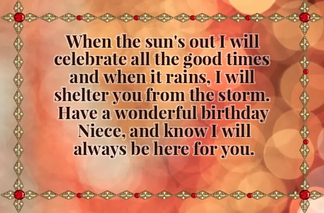 Poems For A Niece On Her Birthday