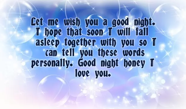 Good Night My Sweetheart