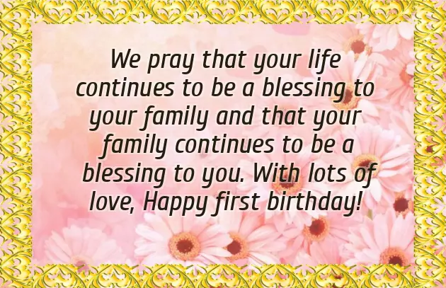 Happy Birthday To Baby Niece