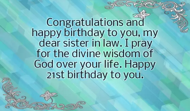 Best Birthday Wishes For Sister In Law