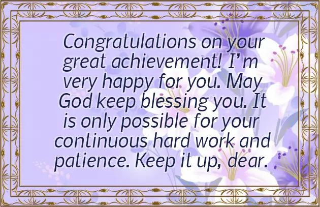 Congratulations On Good Result Congratulations On Good Result