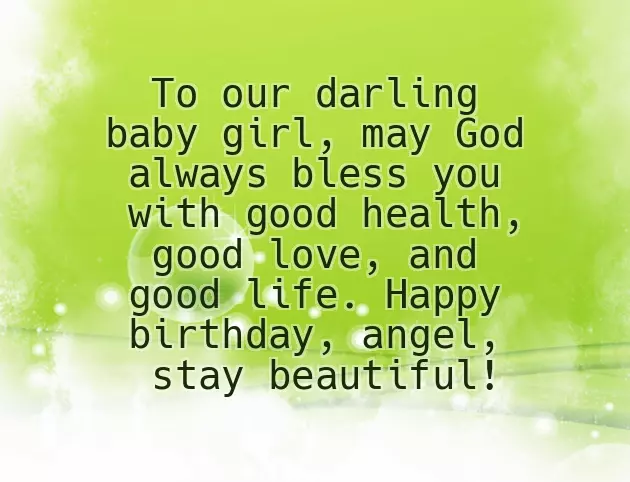 Birthday Wishes For Baby Girl 1St Birthday Birthday Wishes For Baby Girl 1St Birthday