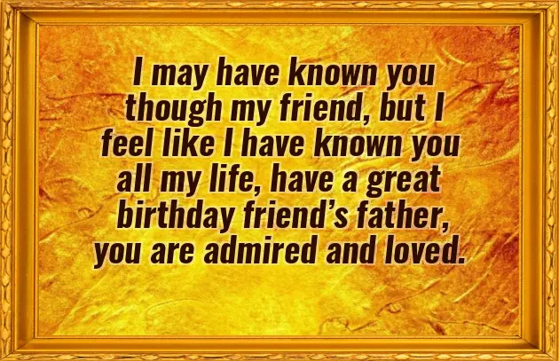 Fathers Day Wishes To A Friend