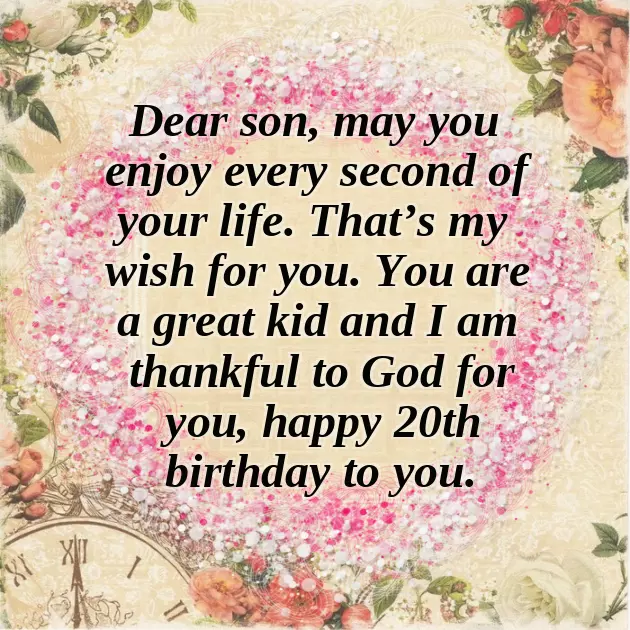 20Th Birthday Son