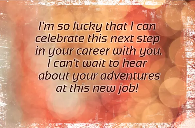 Congratulations On Your Recent Promotion