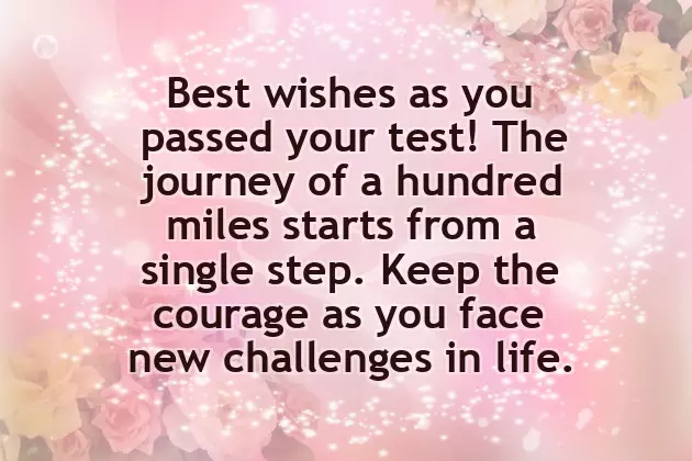 Congratulations For Passing Congratulations For Passing