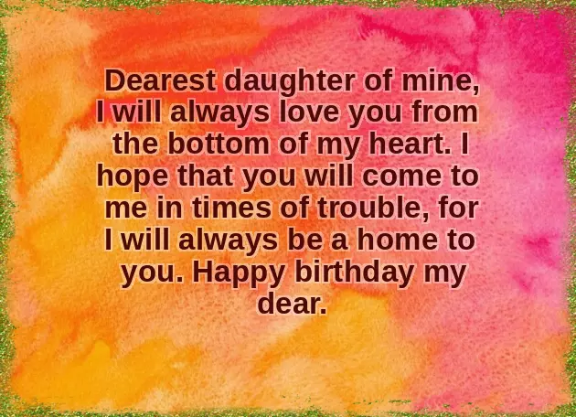 Mother And Daughter Birthday Quotes
