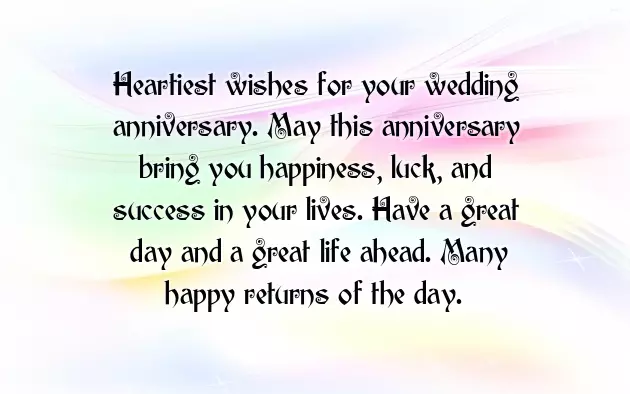 Wedding Anniversary Wishes For Partner