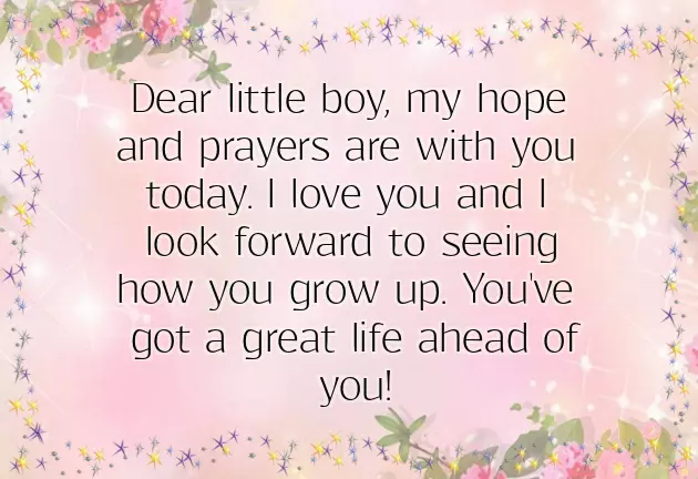 Birthday Wish To Little Boy Birthday Wish To Little Boy