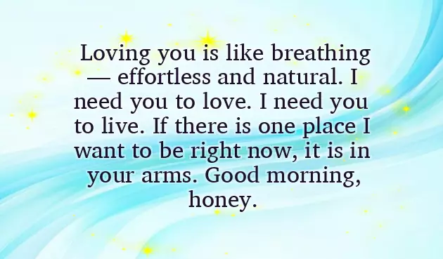 Good Morning To Someone You Love