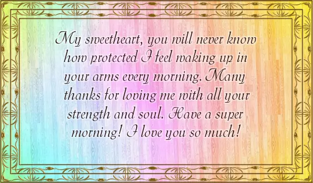 Good Morning Greetings For Girlfriend