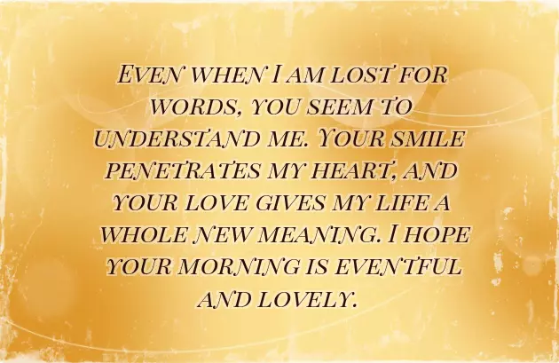 Most Beautiful Good Morning Message For Her