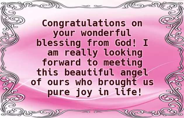Congratulations On Your New Baby Niece