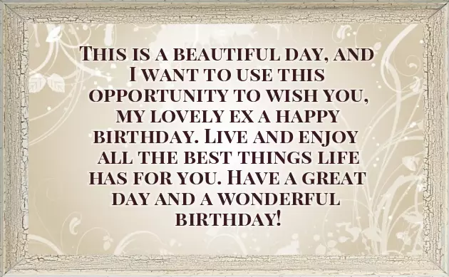 Wish Your Ex Girlfriend Happy Birthday Wish Your Ex Girlfriend Happy Birthday