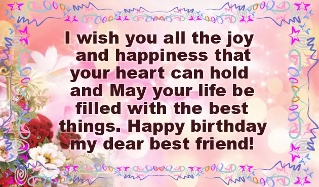 Happy Birthday To My Best Girl