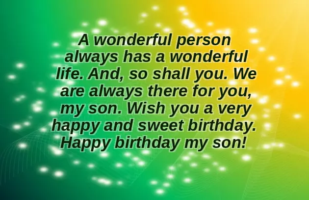 Son Blessing Message Son Blessing Message