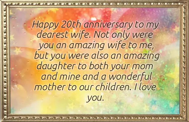 20 Year Anniversary Quotes For Wife 20 Year Anniversary Quotes For Wife