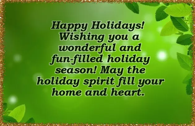 Wishing You And Your Family