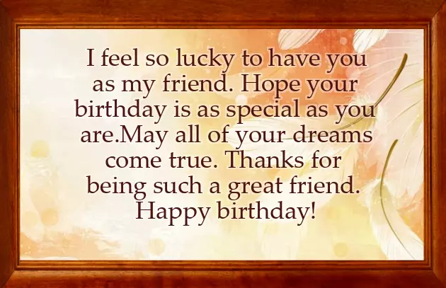 Birthday Msg For Best Friend