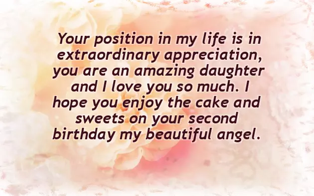 Happy Birthday Quotes For 2 Year Old Baby Girl