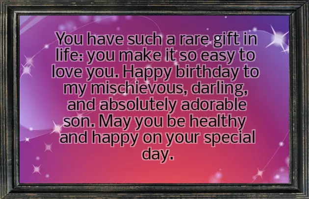 Birthday Wish For 18 Year Old Son Birthday Wish For 18 Year Old Son