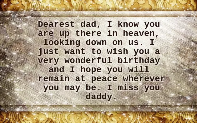 Birthday Wishes For Deceased Father From Daughter Birthday Wishes For Deceased Father From Daughter