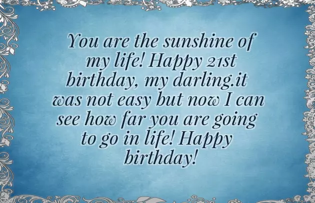 21St Birthday Poem For Daughter