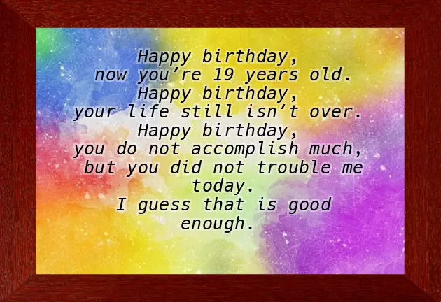 Birthday Lines For Little Sister