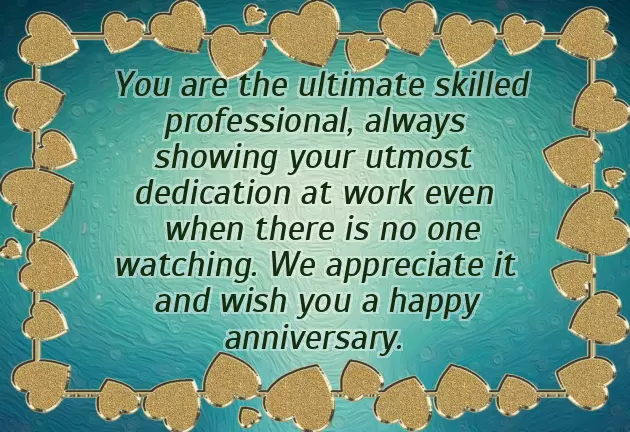 Anniversary Work