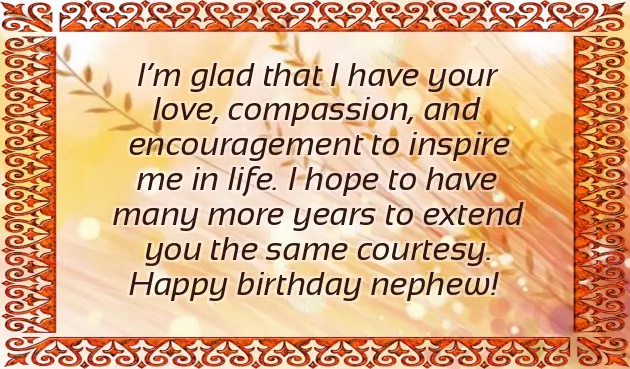 Happy Birthday Nephew Kid