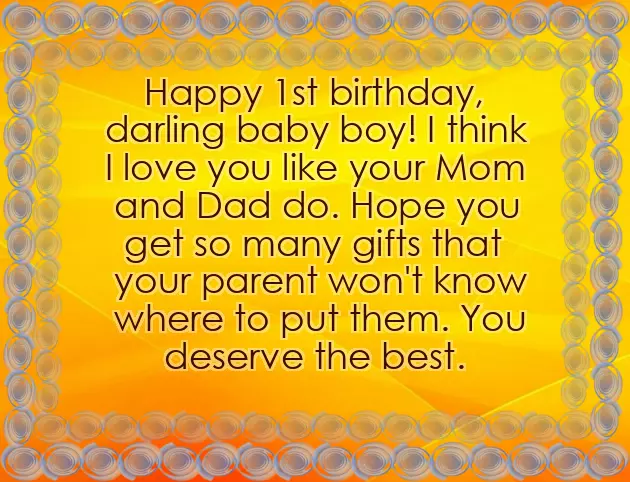 Birthday Wishes For One Year Old Baby Girl Birthday Wishes For One Year Old Baby Girl